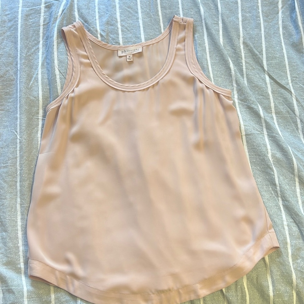Pink Tank Top Blouse | Philosophy